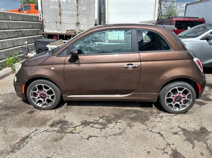 Brown Fiat 500: Style And Substance In A Compact Package