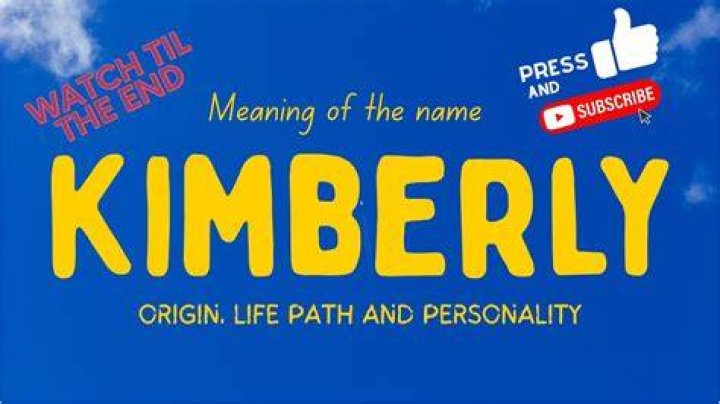 Explore The Unique Personality Traits Associated With The Name Kimberly