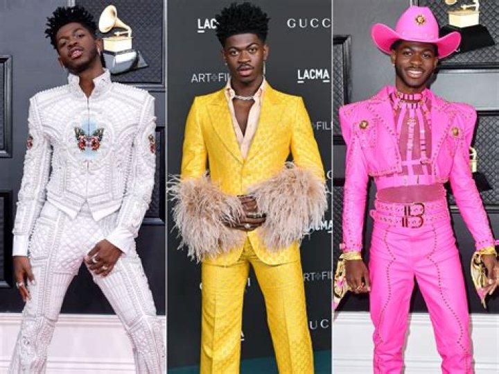 Lil Nas X's Iconic Met Gala Gown Inspired VMA Look [Photos]
