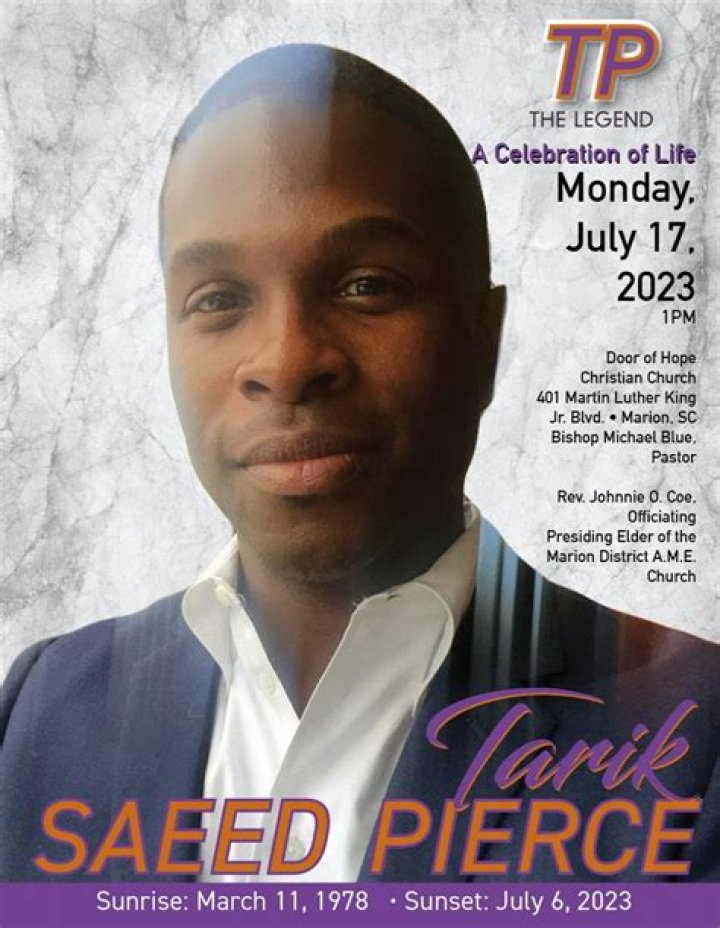 Obituary Notice: Remembering Tarik Pierce's Legacy