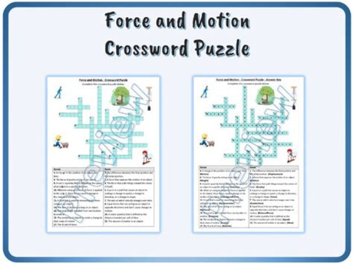 Solve The Engrossing Motion Crossword Puzzle Today!