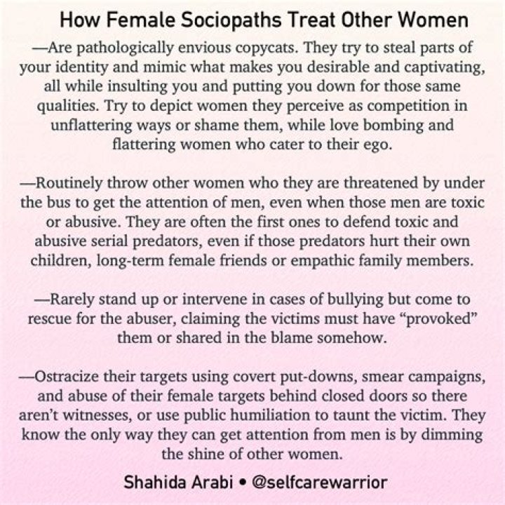 The Secrets Exposed: 7 Techniques Female Sociopaths Excel At
