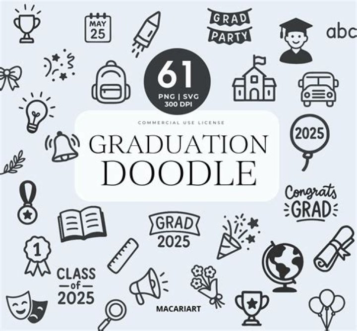 Top-Notch Cute Graduation Doodles For Your Special Day
